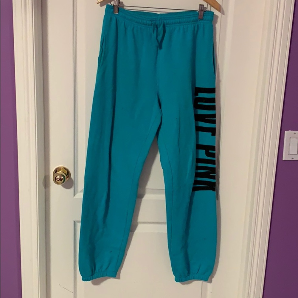 PINK sweat pants!